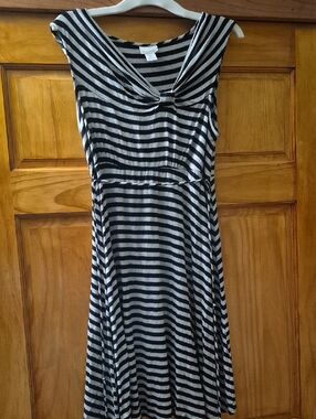 Striped Maternity Dress